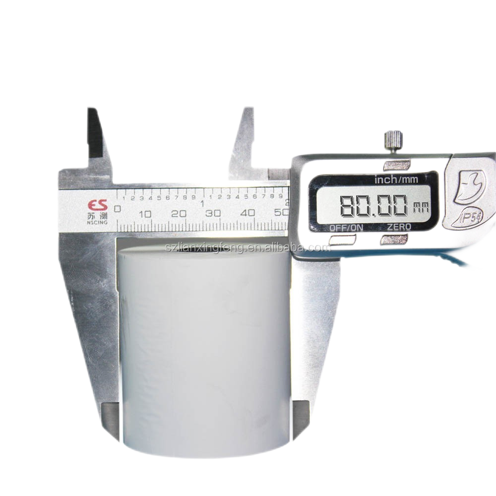 Fabrikpreis BPA-freies Thermopapier-Registrierkassenpapier 80 mm Thermo-Pos-Papierrolle