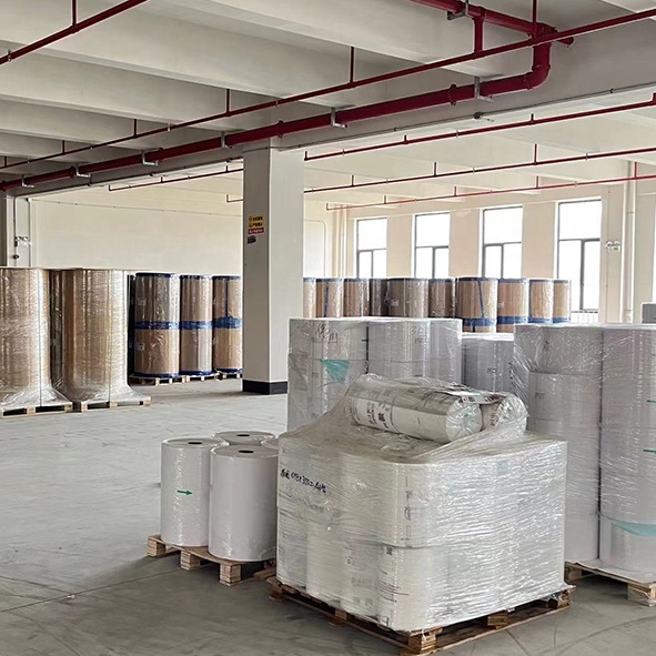 Roh-Thermo-Jumbo-Papierrolle in Sondergröße