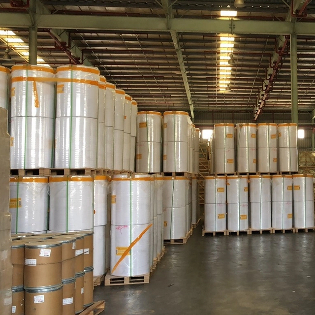 Roh-Thermo-Jumbo-Papierrolle in Sondergröße