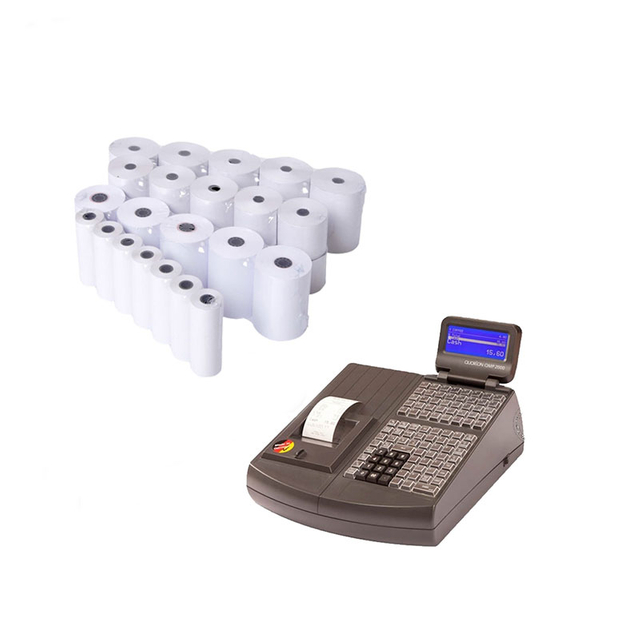 Großhandelspreis 60g 70g 57*50mm 80*80mm Thermopapierrolle Thermische Kassenbonrollen