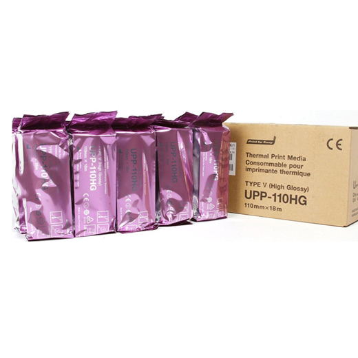 Hochglänzende 110HG-Ultraschall-Thermopapierrolle